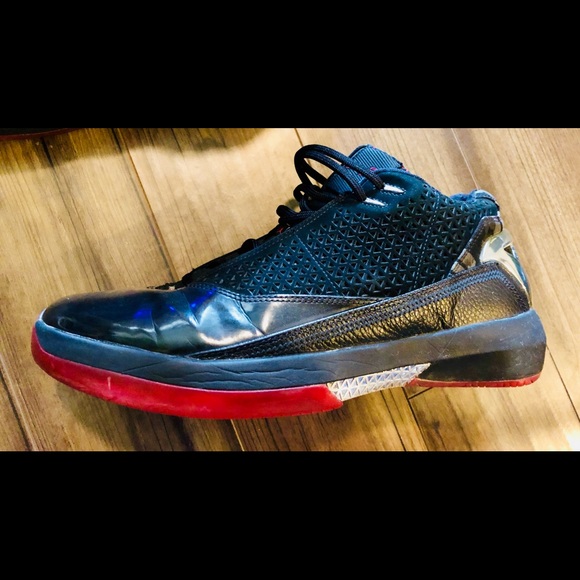 Air Jordan XX2 - Mid - Black/Varsity Red/Stealth - Picture 3 of 6